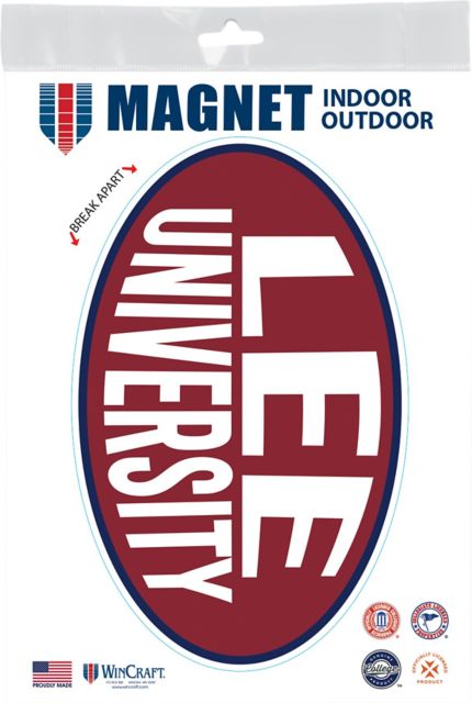 Lee University 3.5 x 5.5 Oval Magnet