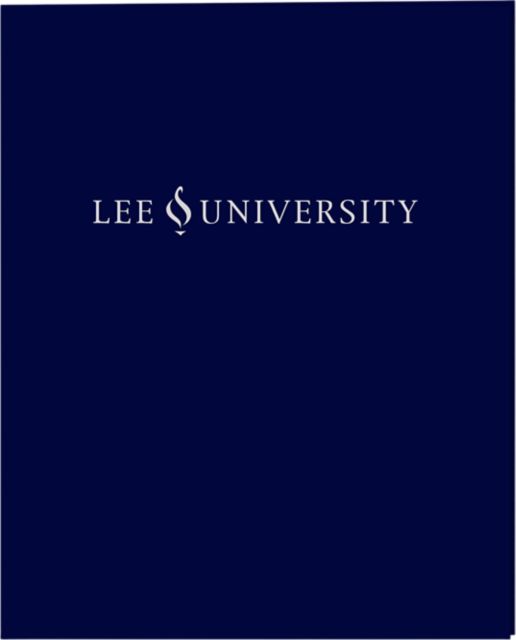 Lee University 2 Pocket Folder