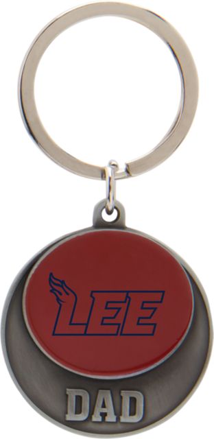 Lee University Dad Keychain