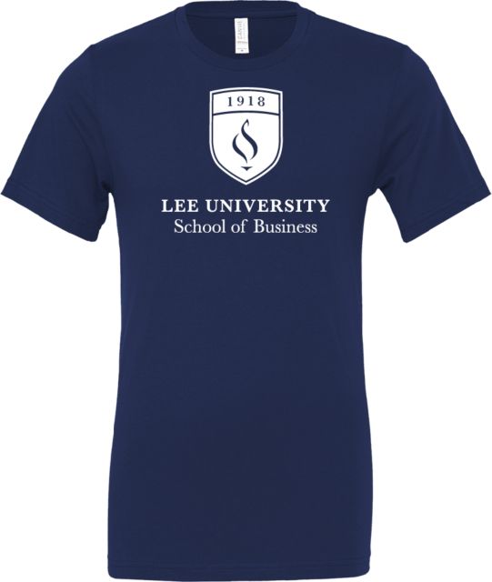 Lee University Bella + Canvas Jersey Cotton T Shirt Lee School of Business - ONLINE ONLY