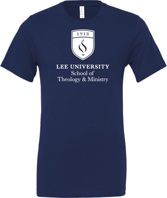 Lee University Bella + Canvas Jersey Cotton T Shirt Lee School of Theology & Ministry - ONLINE ONLY
