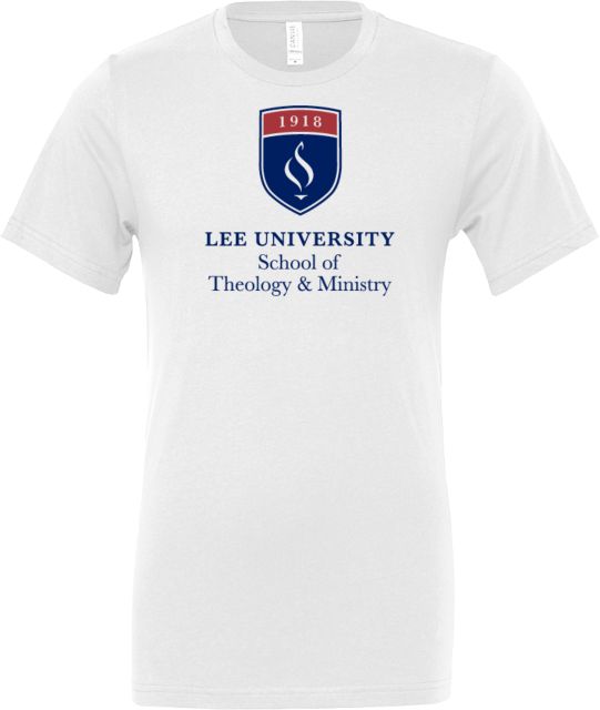 Lee University Bella + Canvas Jersey Cotton T Shirt Lee School of Theology & Ministry - ONLINE ONLY