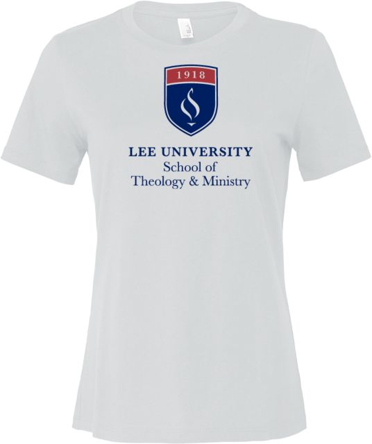 Lee University Bella + Canvas Womens Relaxed Cotton T Shirt Lee School of Theology & Ministry - ONLINE ONLY