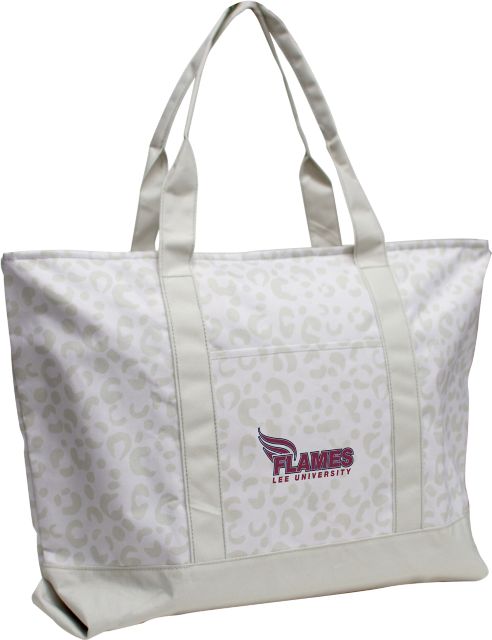 Lee University Leopard Tote