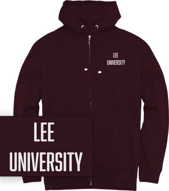 Lee University Chainstitch Full Zip Hooded Sweatshirt