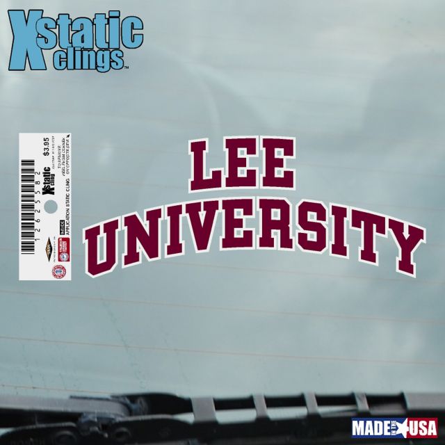 Lee University Cling Decal