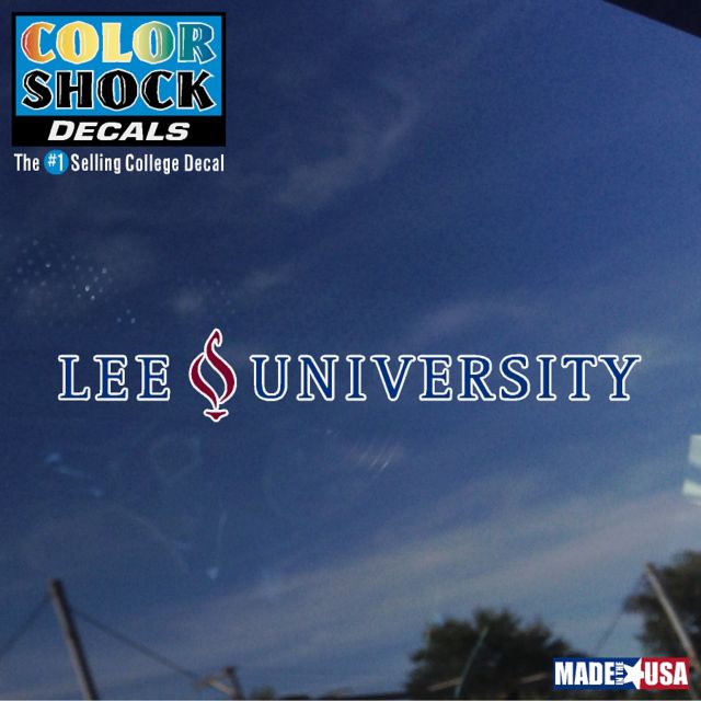 Lee University Strip Decal