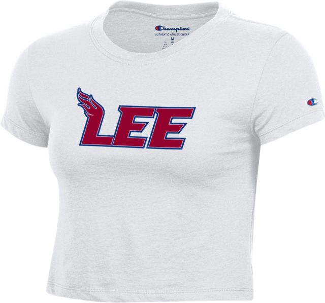 Lee University Women's Cropped Short Sleeve T-Shirt