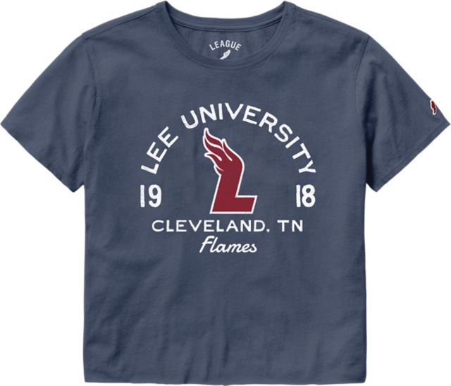 Lee University Flames Women's Clothesline Short Sleeve T-Shirt
