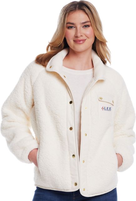 Lee University Women's Sherpa Snap Jacket