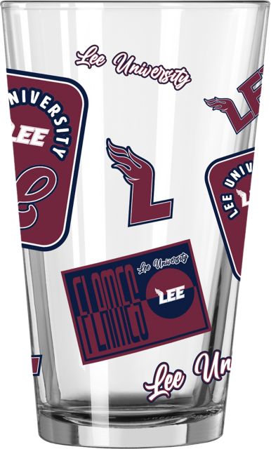 Lee University 16 oz. Pint Glass