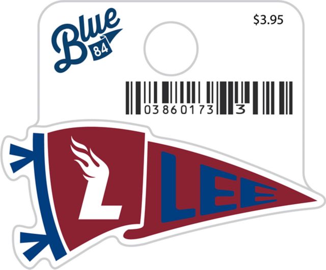Lee University Flames Mini Sticker