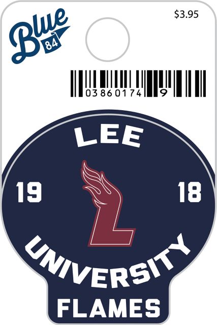 Lee University Flames Mini Sticker
