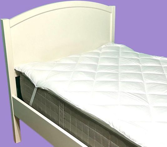 Twin XL Quilted Mattress Topper, Comfortable and durable