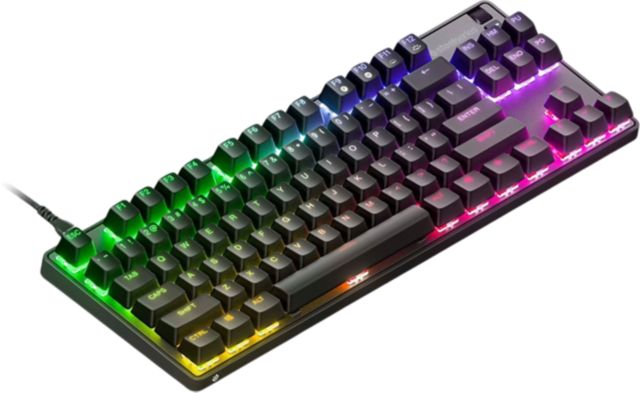 Apex 9 TKL Wired OptiPoint Adjustable Actuation Switch Gaming Keyboard with RGB Lighting (Black) - ONLINE ONLY