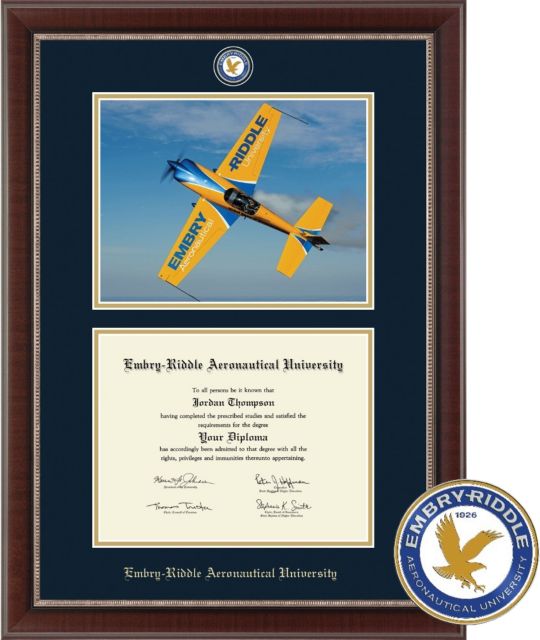 Church Hill Classics, Campus Scene,  8.5x11, Bachelors, Masters,  Diploma Frame - ONLINE ONLY