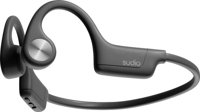 Sudio B2 Bone Conduction Wireless Headphones, Black