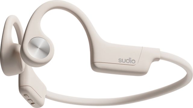 Sudio B2 Bone Conduction Wireless Headphones, White
