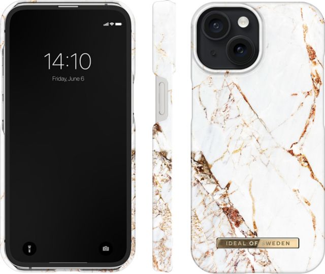 IDEAL OF SWEDEN Fashion MagSafe iPhone Case, Carrara Gold Marble