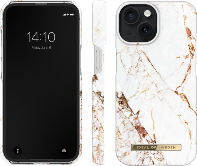 IDEAL OF SWEDEN Fashion MagSafe iPhone Case, Carrara Gold Marble