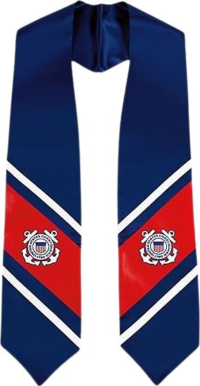 US Coast Guard Graduation Stole
