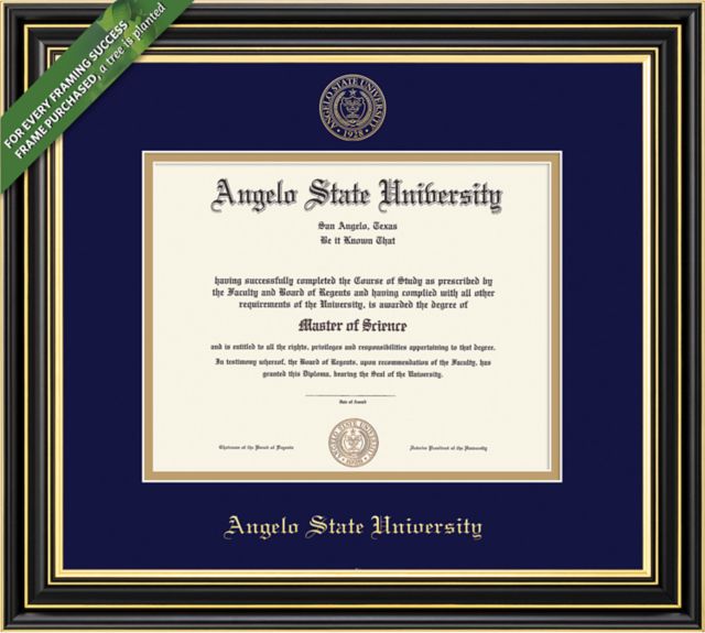 Angelo State University 11'' x 14'' Prestige Diploma Frame
