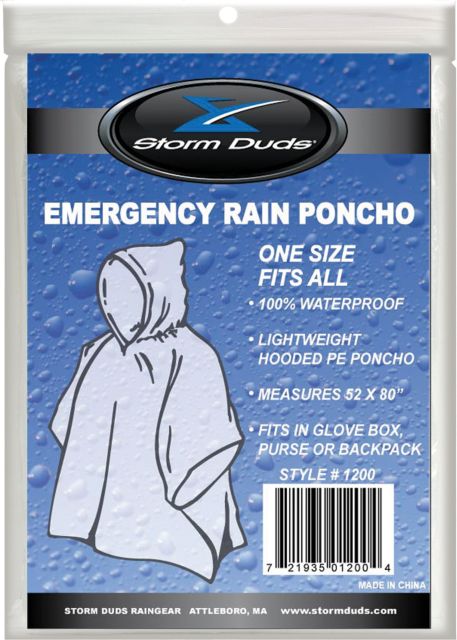 Angelo State University Rain Poncho