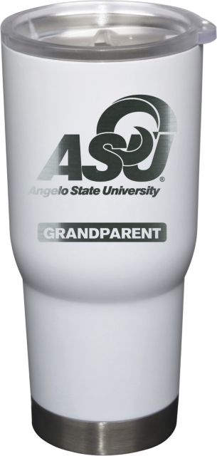 22 oz White Stainless Steel Tumbler Grandparent