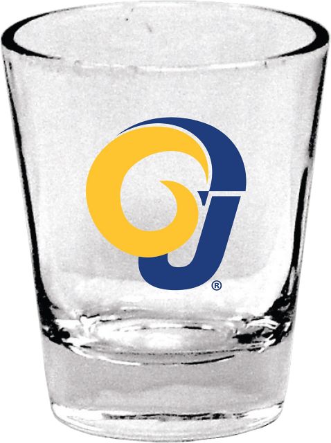 Angelo State University Rams 1.5 oz. Collector's Glass