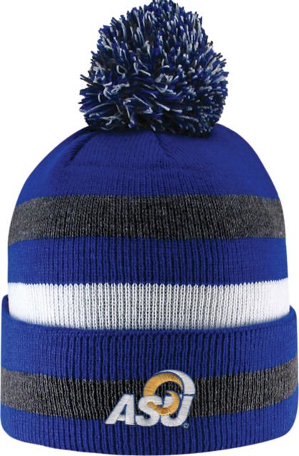 Angelo State University Knit Cuff Pom Hat