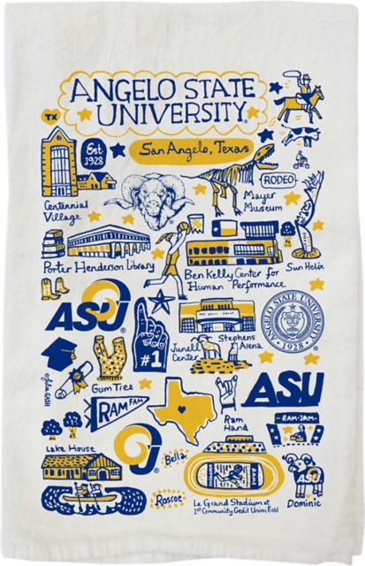 Angelo State University Kitchen Towel