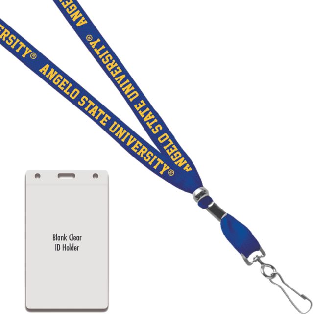 Angelo State University Card Dispenser Lanyard