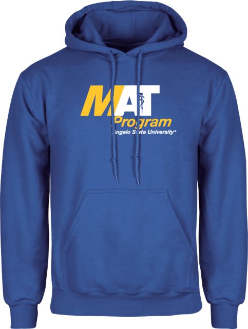 Angelo State University Fleece Hooded Sweatshirt MAT Program - Angelo State University - ONLINE ONLY