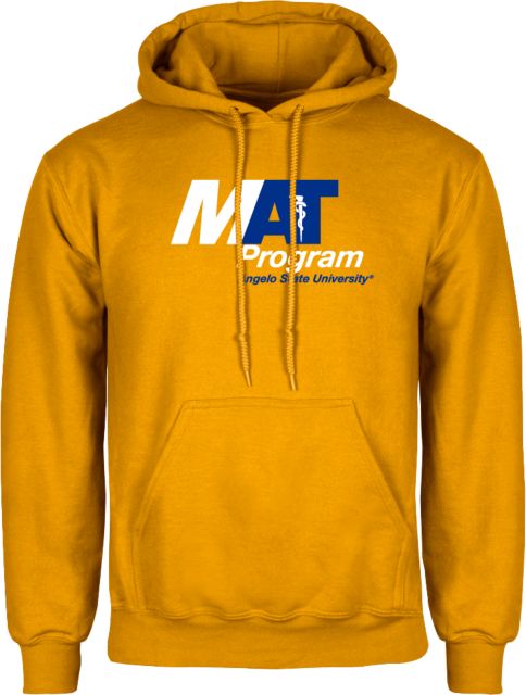 Angelo State University Fleece Hooded Sweatshirt MAT Program - Angelo State University - ONLINE ONLY