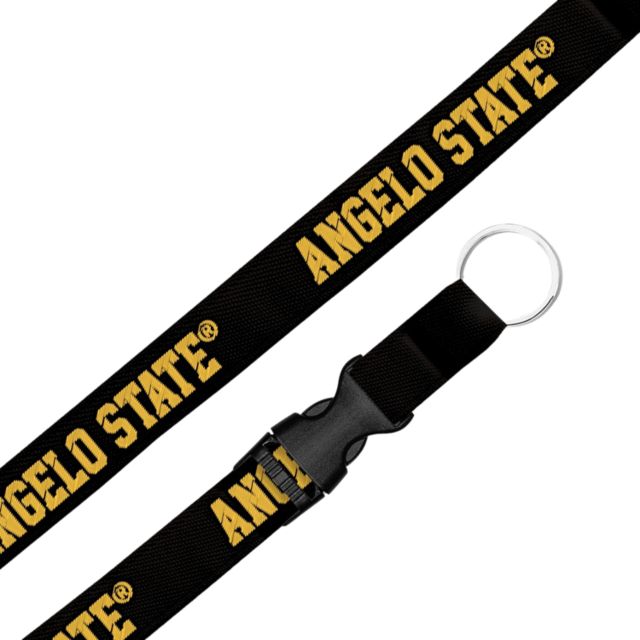 Angelo State University 3-4'' Woven Lanyard