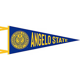 Angelo State University 12'' x 30'' Pennant: Angelo State Angelo State University 12'' x 30'' Pennant: Angelo State