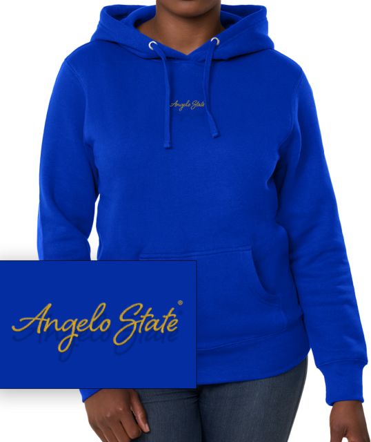 Angelo State University Women's Chainstitch Hooded Sweatshirt