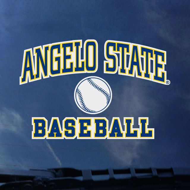 Angelo State University Baseball Decal