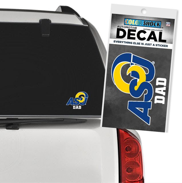 Angelo State University Dad Decal