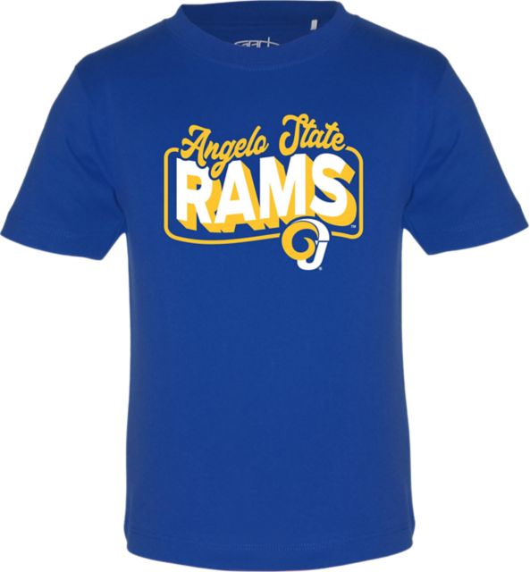 Angelo State University Rams Toddler Toni Short Sleeve T-Shirt