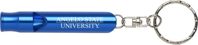 Angelo State University Whistle Keychain