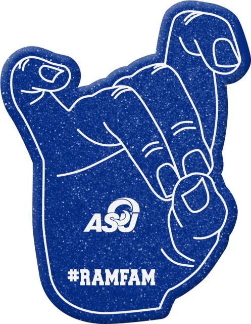 Angelo State University Foam Hand