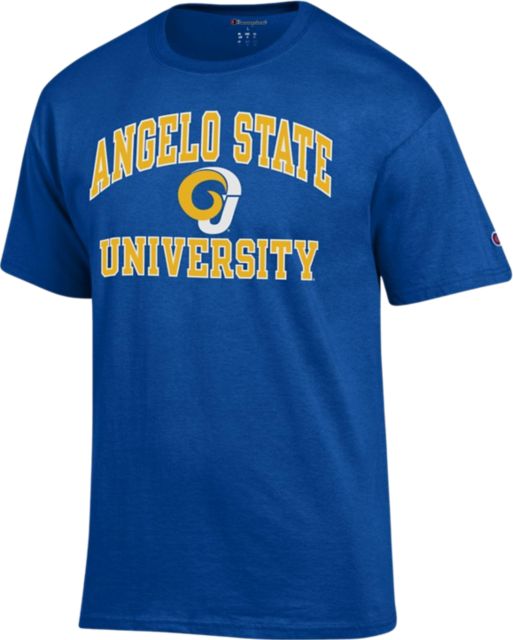 Angelo State University Rams Short Sleeve T-Shirt: Angelo State University