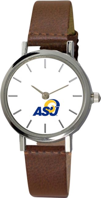 Angelo State University 28 mm Ladies Leather Watch