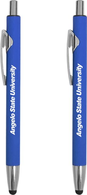 Angelo State University Ballpoint Pen with Stylus - Set of 2