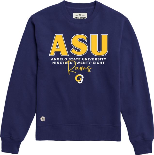 Gameday Couture Women's Charcoal Angelo State Rams for The Love Luxe Boyfriend Long Sleeve T-Shirt Size: Small