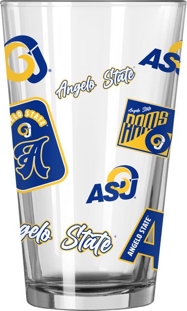 Angelo State University 16 oz. Pint Glass