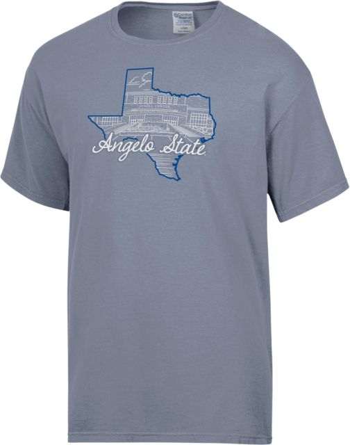 Angelo State University Rams Short Sleeve T-Shirt