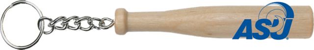 Angelo State University 4 in Bat Keychain