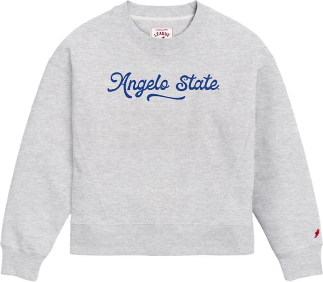 Angelo State University Rams Women's Boxy Crewneck Sweatshirt